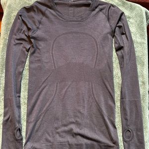 Lululemon Run Swiftly Long Sleeve- Black